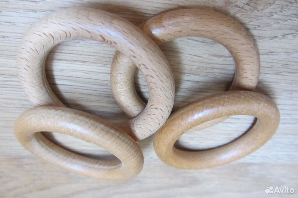 Кольца деревянные для штор