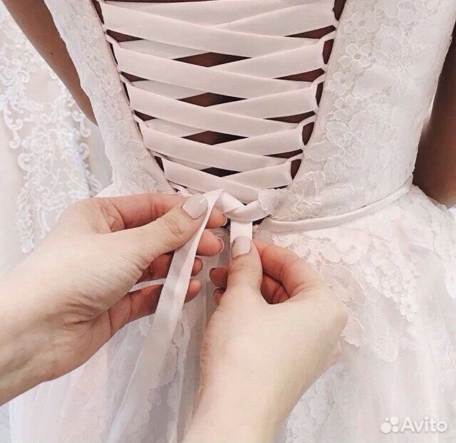 Шнуровка свадебного платья