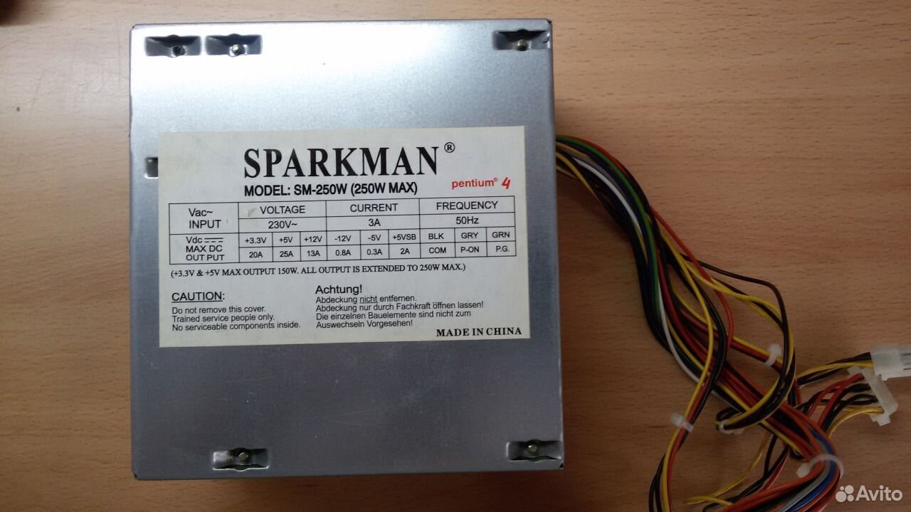 Блок питания sparkman sm 350w схема