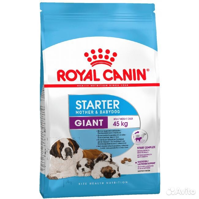 Royal Canin Giant Starter корм для щенков 18 кг купить на Зозу.ру - фотография № 1
