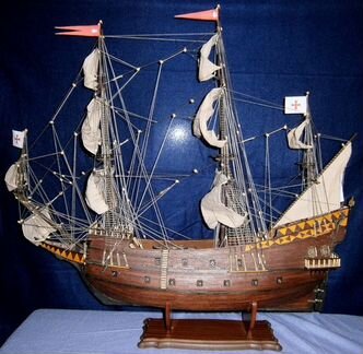 Модель корабля санджованни Батиста