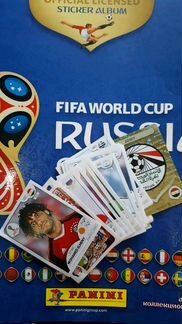 Наклейки Panini fifa worldcup Russia 2018
