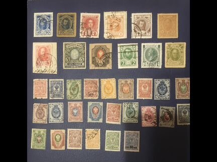 Почтовые марки царской России