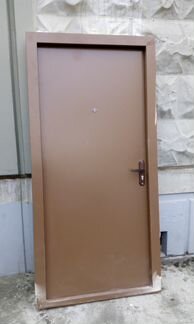 Металлическая дверь без эксплуатации бу