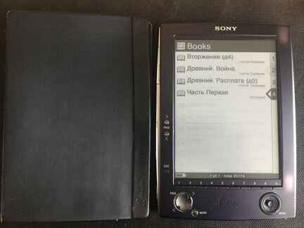Электронная книга Sony PRS 500