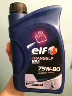 Трансмиссионное масло ELF tranself NFJ 75W-80