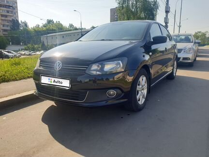 Volkswagen Polo 1.6 AT, 2012, седан