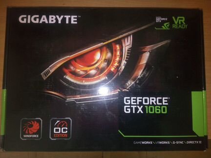 Gigabyte Geforce 1060 3Gb