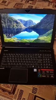Ноутбук MSI GT 62 VR 15.6 intel i7 gtx 1070