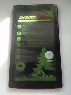 Планшет Digma 7202 3G новый сенсор и экран