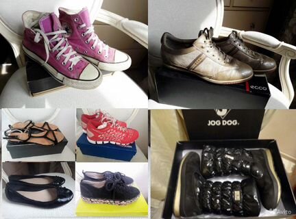 Пакет обуви р.38 -40 Reebok Ecco Convers Zara
