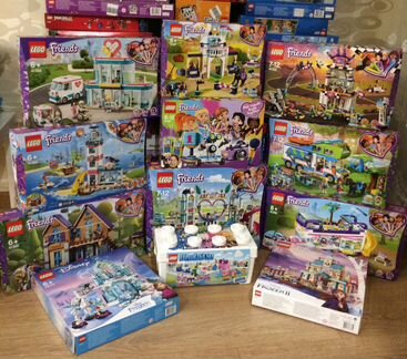 Lego Friends, Elves, Disney Princess и Unikitty