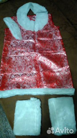 Новогодний костюм снегурочки