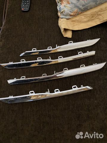 Накладки на решетки солярис 2015 хром. доставка