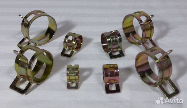 Пружинные самозажимные хомуты