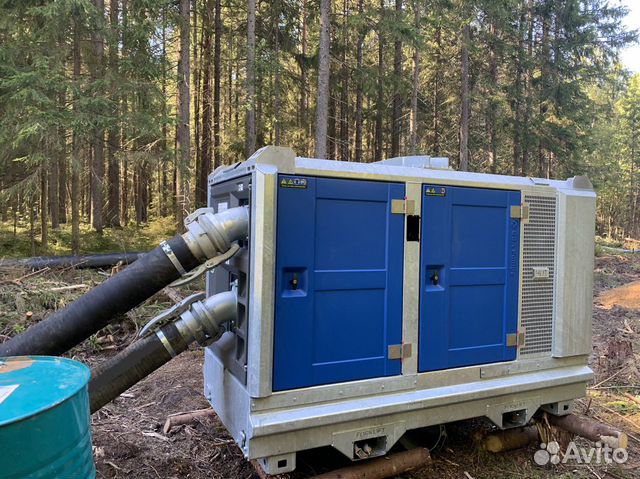 Откачка и перекачка воды мотопомпой 500/3500 кубов