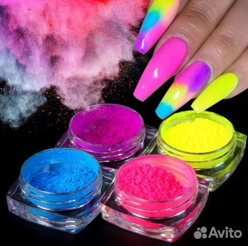 Пигмент порошок для ногтей