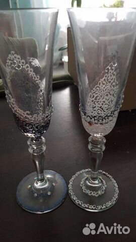 Фужеры на свадьбу