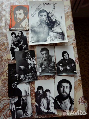 Высоцкий - набор открыток 10 штук