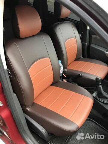 Модельные автомобильные чехлы из экокожи