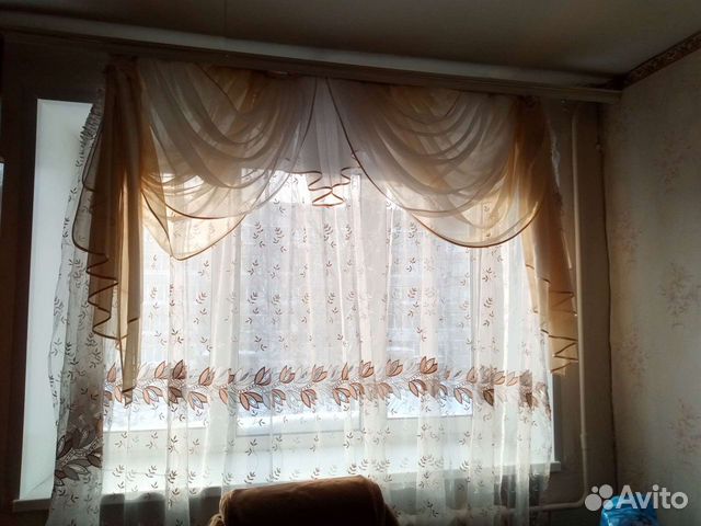 Занавески.тюль. много
