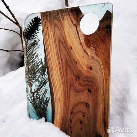 Разделочно-сервировочные доски ручной работы