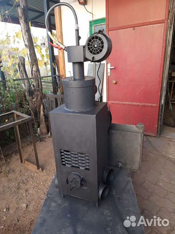 Тепловая пушка на отработке