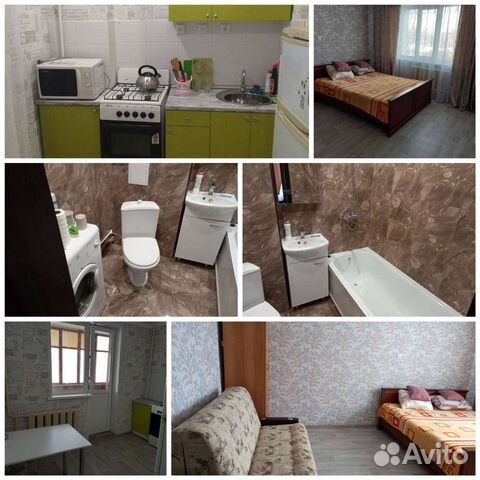 

1-к. квартира, 36 м², 2 кровати