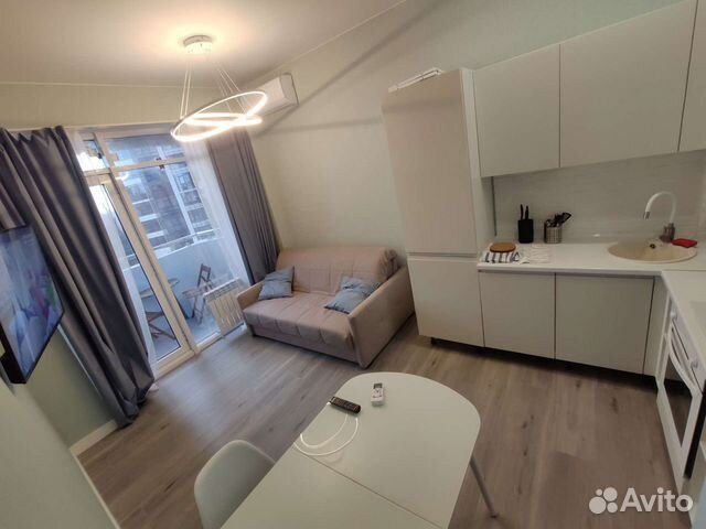 

Квартира-студия, 36 м², 2 кровати