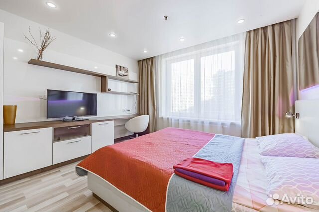 

Квартира-студия, 29 м², 2 кровати