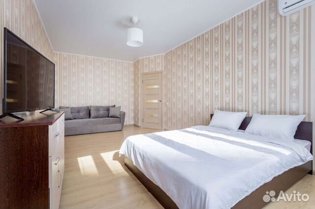

1-к. квартира, 44 м², 3 кровати