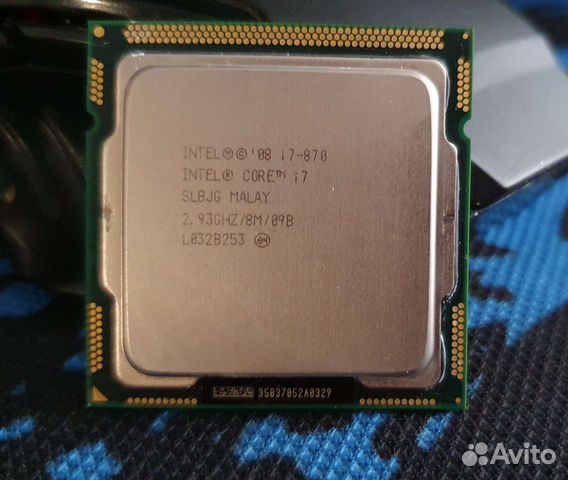 Процессор i7 870 сокет 1156