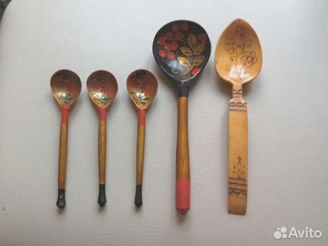 Ложки деревянные СССР