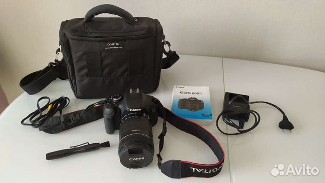 Зеркальный фотоаппарат canon 600d