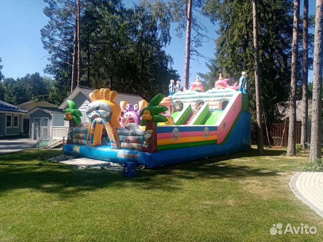 Аренда надувного батута, аттракционы