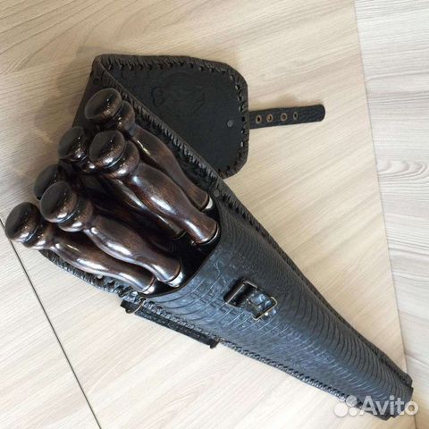 Шашлычный набор «Хищник», шампура, подарок, нож