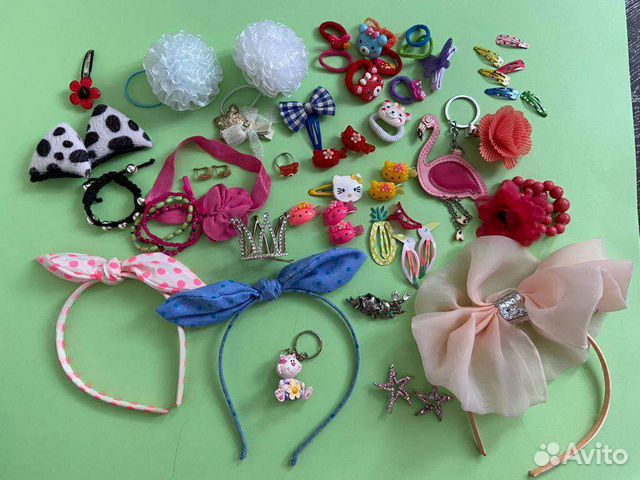 Ободки, заколки