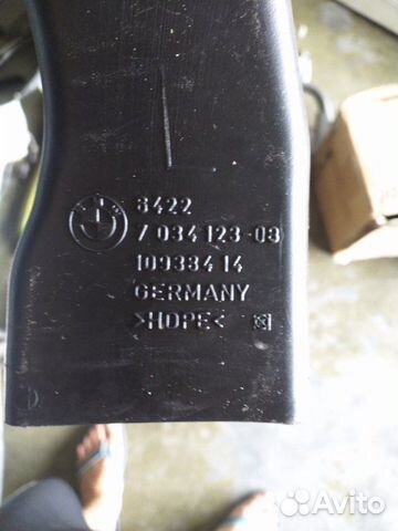 Воздуховод Bmw X5 E53 3.0D M57 2003