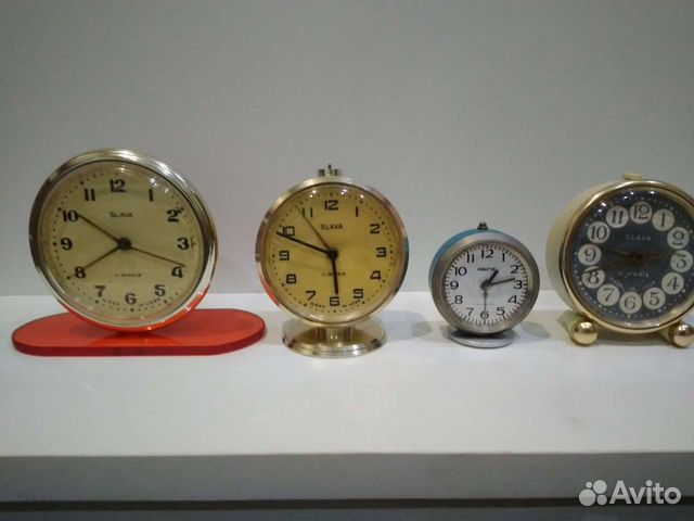 Винтажные будильники СССР