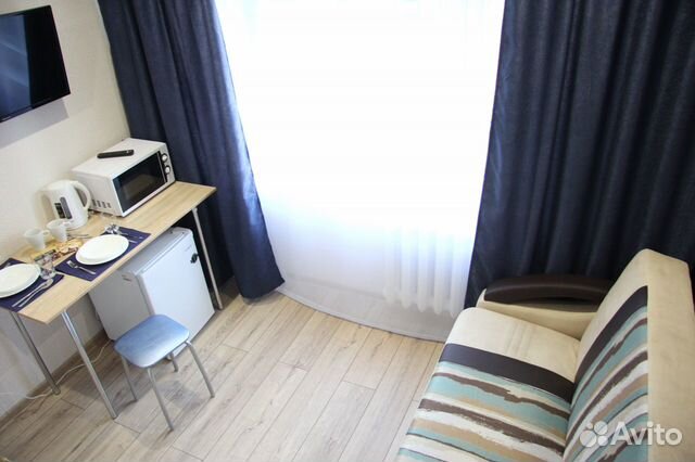 

Квартира-студия, 15 м², 1 кровать
