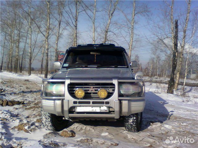 митсубиси паджеро 2 и козырек митсубиси паджеро 2 и козырек