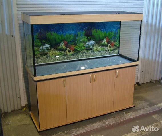Аквариум с тумбой 400л от производителя новый