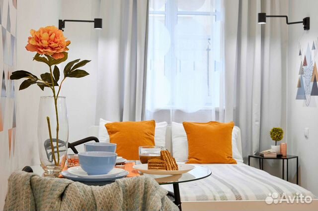 

Квартира-студия, 15 м², 1 кровать