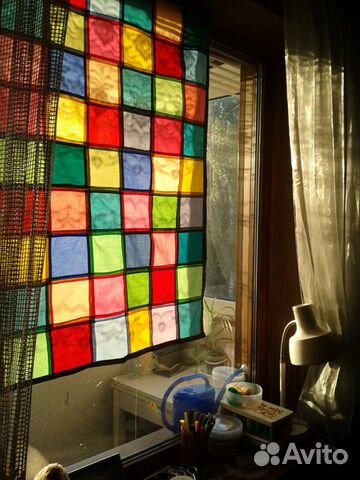 Шторы витражные
