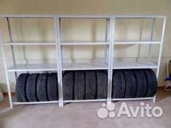 Металлические стеллажи для гаража, дома, архива