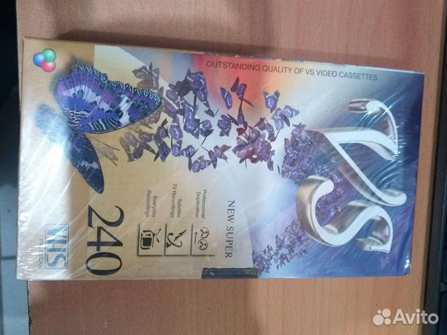 Видеокассеты новые