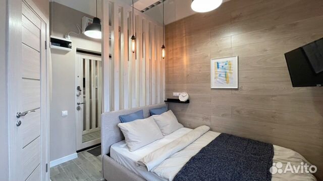 

Квартира-студия, 17 м², 1 кровать