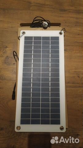 Портативная солнечная панель (5в,12в, до 1а)