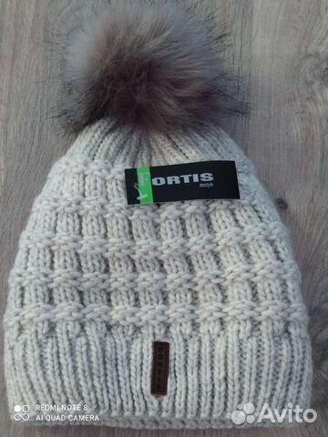 Шапка вязанная женская