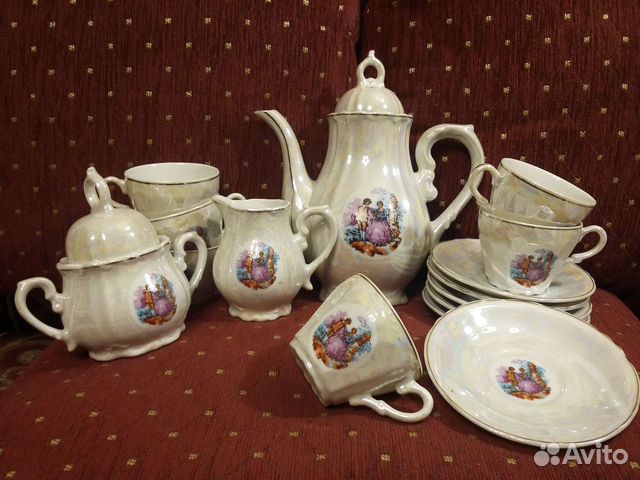 Horse lane япония кофейный сервиз 1980e